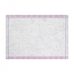 Sets de table antitache pur lin Eté indien Fresia, Le Jacquard Français 