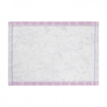 Sets de table antitache pur lin Eté indien Fresia, Le Jacquard Français 