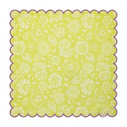 Serviettes de table Alegria Lagoon, Le Jacquard Français 