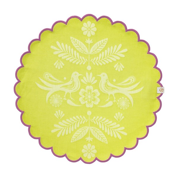 Sets de table enduits Alegria Lagoon, Le Jacquard Français 