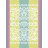 Torchons de cuisine coton Alegria Lagoon, Le Jacquard Français (par 4)