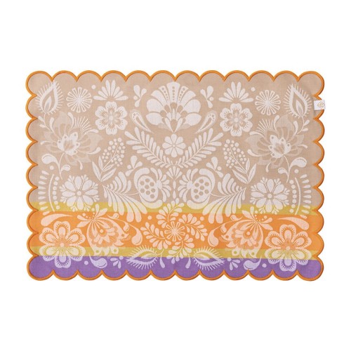 Sets de table enduits Alegria Sunset, Le Jacquard Français 