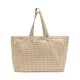 Sac de plage Dune Argan 50x38cm, Le Jacquard Français