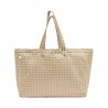Sac de plage Dune Argan 50x38cm, Le Jacquard Français