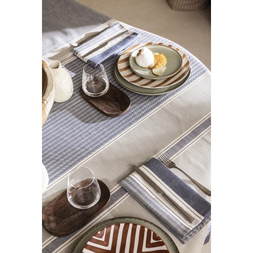 Nappe coton et lin Dune Touareg, Le Jacquard Français