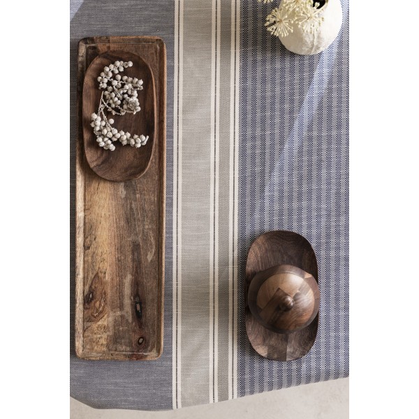 Nappe coton et lin Dune Touareg, Le Jacquard Français