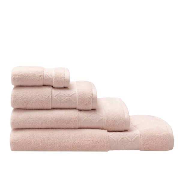 Linge de bain Caresse Poudre, Le Jacquard Français
