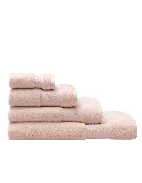 Linge de bain Caresse Poudre, Le Jacquard Français