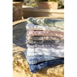 Linge de bain Caresse, Le Jacquard Français