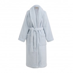 Peignoir de bain mixte Caresse Brise 100% coton, Le Jacquard Français