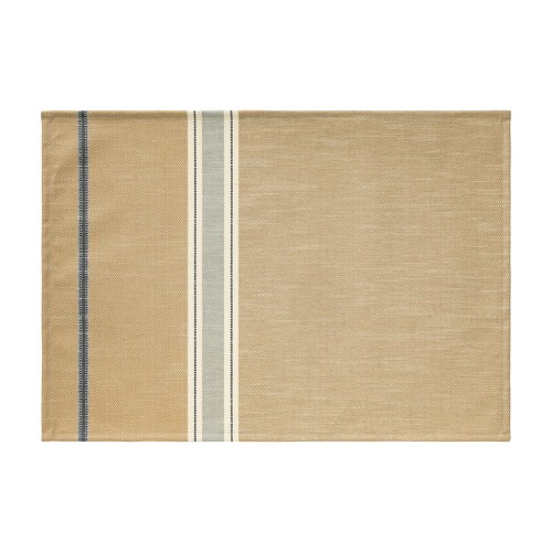 Sets de table enduits Dune Argan, Le Jacquard Français 