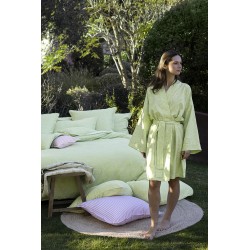 Kimono court coton Charmilles Limonade, Le Jacquard Français