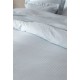 Le Jacquard Français - Housse de couette jacquard coton peigné 118 fils/cm² Portofino Lido
