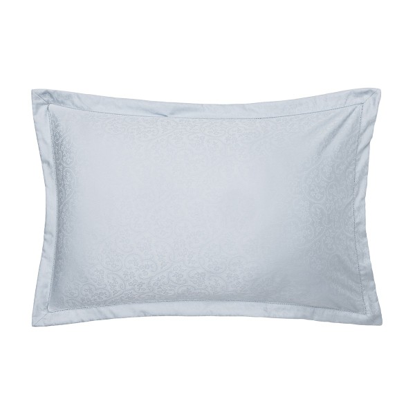 Le Jacquard Français - Taie rectangle jacquard coton peigné  118 fils/cm² Portofino Lido