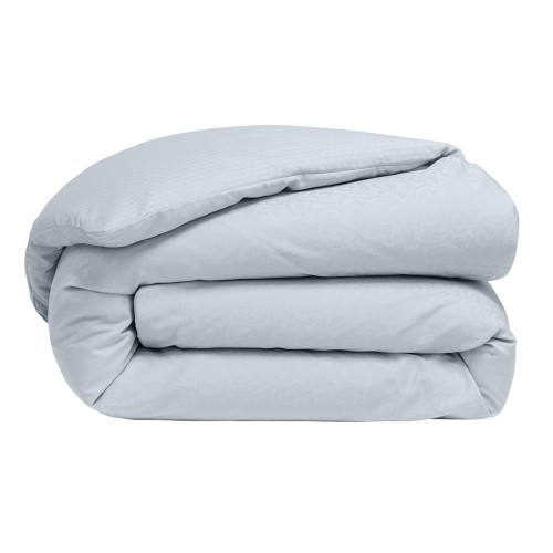 Le Jacquard Français - Housse de couette jacquard coton peigné  118 fils/cm² Portofino Lido