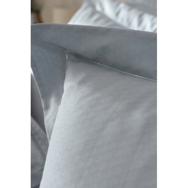 Le Jacquard Français - Taies jacquard coton peigné  118 fils/cm² Portofino Lido