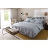 Le Jacquard Français - Housse de couette jacquard coton peigné 118 fils/cm² Portofino Lido