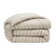 Le Jacquard Français - Housse de couette coton/lin Dune Argan