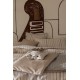 Housse de Courtepointe coton Dune Argan, le Jacquard Français