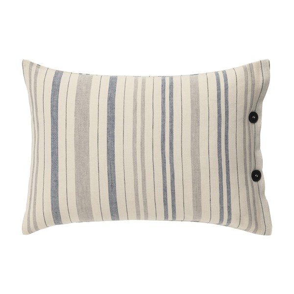 Le Jacquard Français - Taie décorative 30x41 coton/lin Dune Touareg
