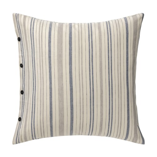 Le Jacquard Français - Taie 65x65 coton/lin Dune Touareg