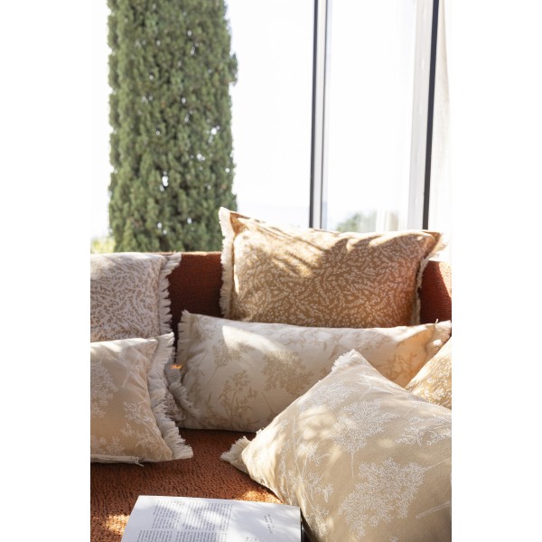 Housses de coussin coton Champêtre, Le Jacquard Français