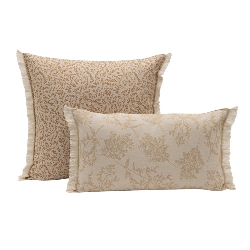 Housses de coussin coton Champêtre, Le Jacquard Français