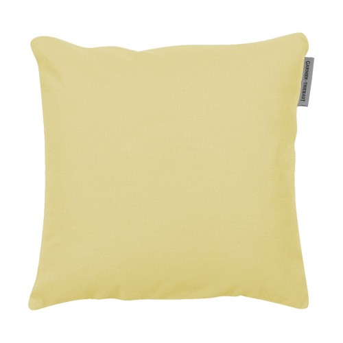 Housse de coussin unie Confettis Mimosa, Garnier-Thiébaut 