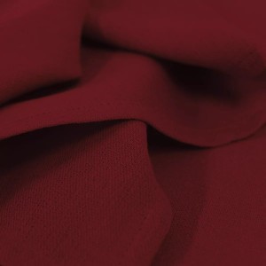 Tissu au mètre motif jacquard Bastide Scarlet laize 180cm, Garnier-Thiébaut 2