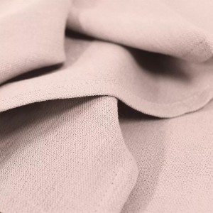 Tissu au mètre motif jacquard Bastide Rose poudre laize 180cm, Garnier-Thiébaut 2