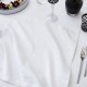 Serviettes de table coton Le Cercle Blanc, Garnier-Thiébaut 