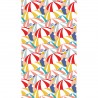 Serviette de plage, fouta Parasols Pop, Garnier-Thiébaut