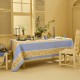 Nappe enduite sur mesure Mille Citrons Provence laize 180cm, Garnier-Thiébaut