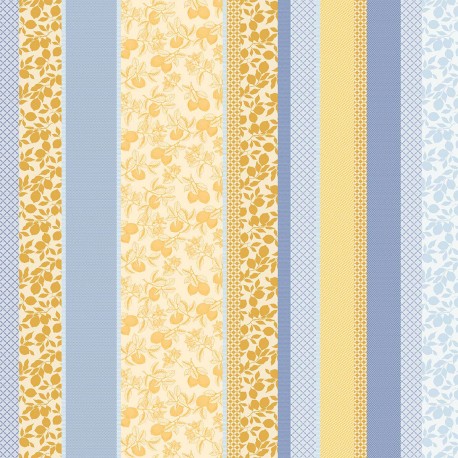 Petit Carré déco Mille Citrons Provence, Garnier Thiébaut