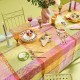 Nappe coton jacquard Mille Sources Berlingot, Garnier-Thiebaut 