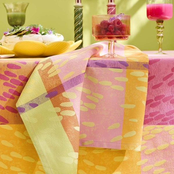 Serviettes de table coton Mille Sources Berlingot, Garnier-Thiébaut