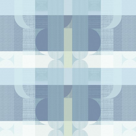 Tissu sur mesure Mille Textures Bleu laize 185cm, Garnier-Thiébaut