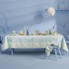 Nappe sur mesure coton Mille Iris d'eau Aqua laize 185cm, Garnier-Thiébaut