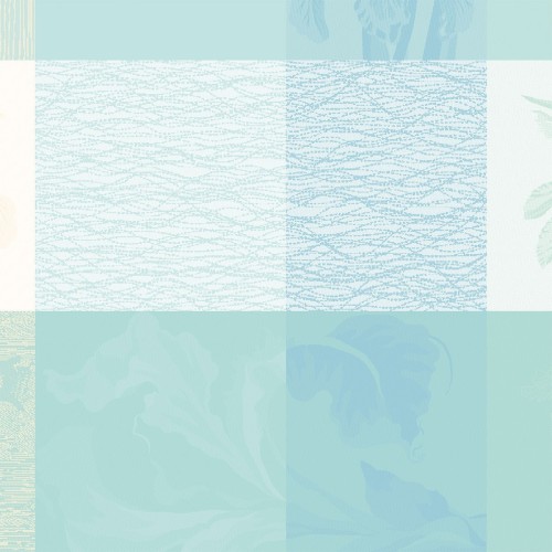 Serviettes de table Mille Iris d'eau Aqua, Garnier-Thiébaut