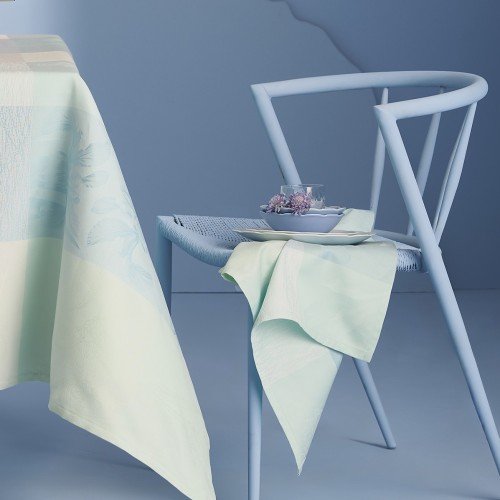Serviettes de table Mille Iris d'eau Aqua, Garnier-Thiébaut 