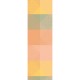 Chemin de table coton jacquard Mille Empreintes Pastel, Garnier-Thiébaut