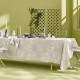 Nappe coton jacquard Mille Esprit jardins Chanvre, Garnier-Thiébaut