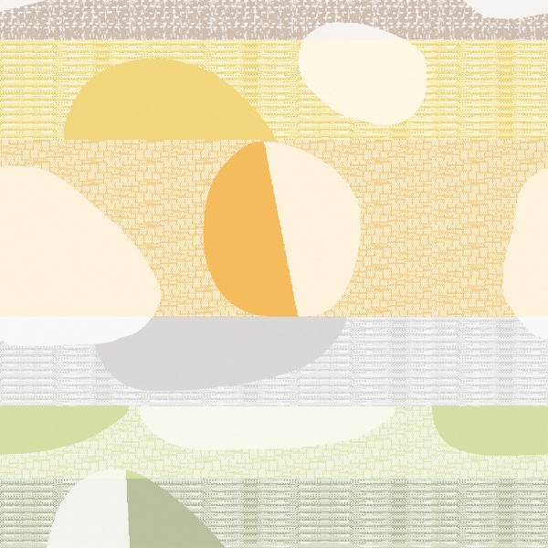 Serviettes de table coton jacquard Mille Galets Terre cuite, Garnier-Thiébaut