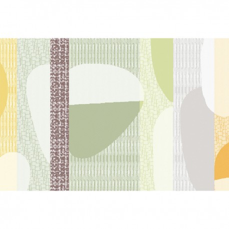 Sets de table enduits Mille Galets Terre cuite, Garnier-Thiébaut 