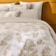 Garnier-Thiébaut - Parure de lit imprimée en percale de coton 80 fils/cm², Poésie Naturel
