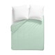 Garnier-Thiébaut - Housse de couette unie en percale de coton 80 fils/cm² La percale française Givre