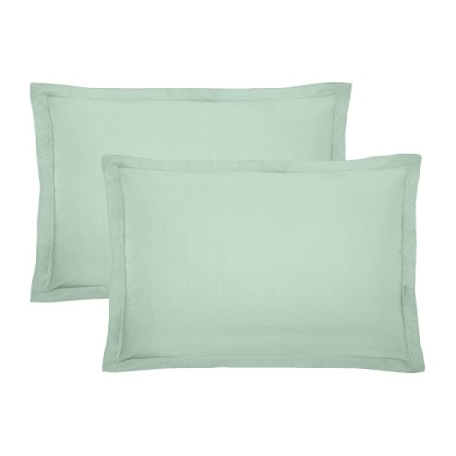Garnier-Thiébaut - Tissu uni en percale de coton 80 fils/cm² La percale française Givre- Laize 288cm
