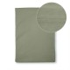 Garnier-Thiébaut - Drap plat uni en percale de coton 80 fils/cm² La percale française Verde