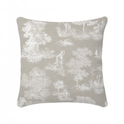 Housses de coussin imprimées lin et coton Poésie Naturel Garnier-Thiébaut (par 2)