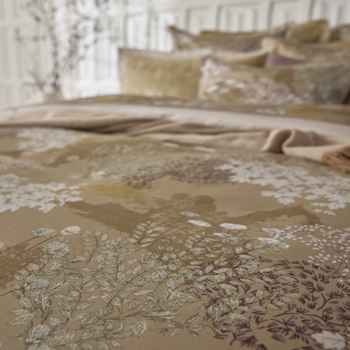 Lande, Housse de couette imprimée en satin de coton Bio 120 fils/cm² - Alexandre Turpault